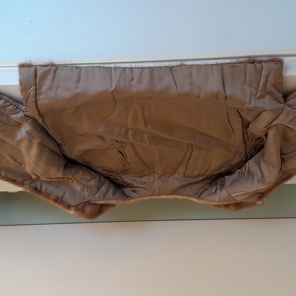 Beautiful Authentic Fur Coat Jacket Bohemian Vintage Boho Chic brown antique - Picture 9 of 10